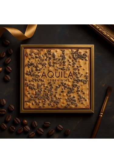 Aquila Chocolate Cevizli Kakao Nibslı Karamel Çikolata 250 G