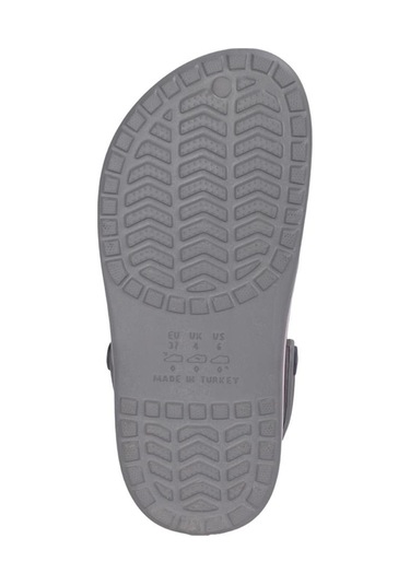 Unisex Confort Medikal Hemşire Sabo Terlik Gri- Pudra-Gri