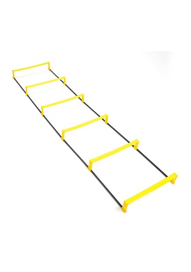 Antrenman Merdiveni 2'si 1 Arada Engel Ve Çeviklik Merdiveni 230 Sarı - Siyah