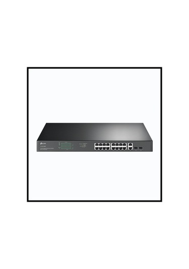 Tp-lınk Sg1218mp, 16 Port, Gigabit, Poe 250w, 2 Port Gigabit Combo Sfp, Rackmount, Yönetilemez, Swit