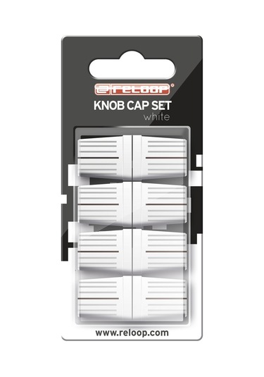 Knob Cap Set White Set Of 8