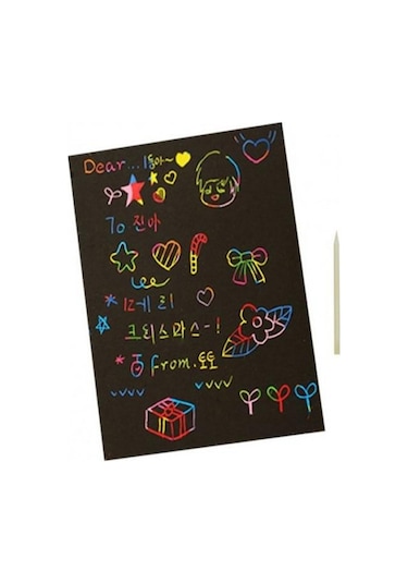 Lino A4 Sihirli Kağıt 20X30 Cm 5 Li Kalem