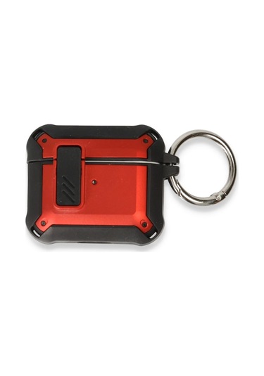 Airpods 3 3.nesil Truva Kılıf - Kırmızı Asorti