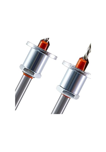 Wealthglow Derinlik Stoplu 2 Paket 8mm Metal Havşa, Ağaç Işleme, Plastik, Delme Için Metal Delme Ahşap Matkap Uçları Uçlar Yok D62sno