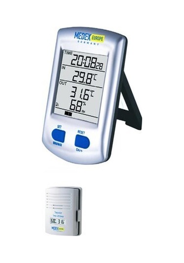 Medex Termo-higrometre E 213 302 Dijital Wireless
