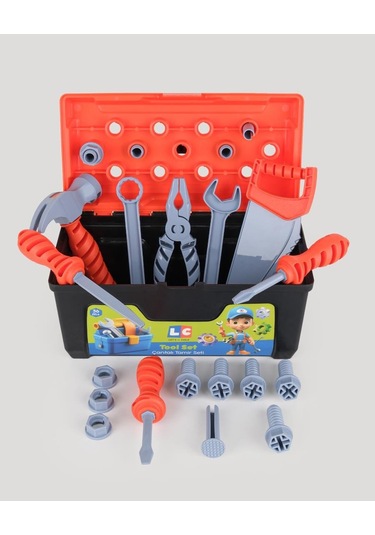 Çocuk Çantalı Tamir Seti Turuncu