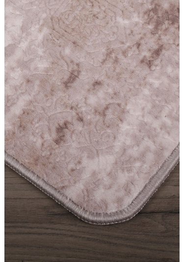 Nova Vizon Büyük Ebat 80x150 + 50x80 Cm 2'li Banyo Halısı Paspas Vizon