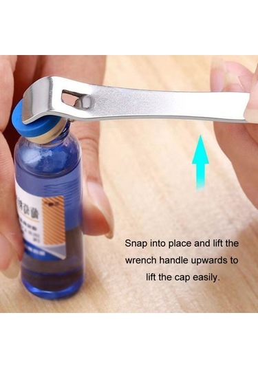 Taşınabilir Oral Sıvı Şişe Açıcı Paslanmaz Çelik Çok Fonksiyonlu Kapak Açıcı Gümüş Gümüş