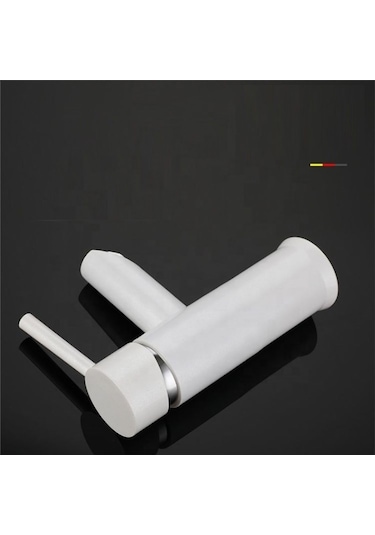 Sardıcı Lavabo Musluğu Beyaz Banyo Musluğu Beyaz