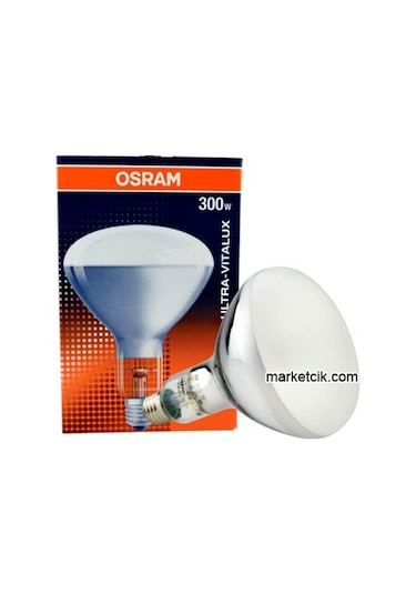 Osram 300 Watt Ultravitalüx Cam Yapıştırma Ampulü. Ultraviolet