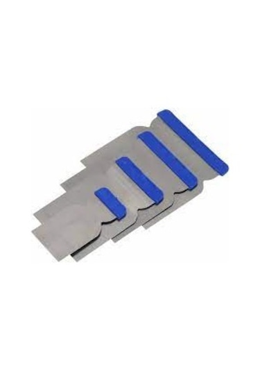 Autobay Çelik Rötuş Spatula Metal Set 4'Lü