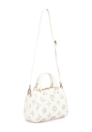 Pierre Cardin 05pc25y10509 Kadın Omuz & Kol Çantası Beyaz Büyük Monogram