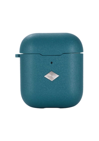 Ekılıf - Airpods 1.nesil Uyumlu - Kılıf Darbelere Karşı Dayanıklı Koruyucu Silikon Kılıf Airbag 19 - Koyu Yeşil