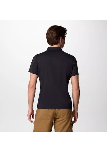 Columbia Ao4872 Zero Rules Light Erkek Polo T-shirt 2118551010 Siyah