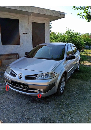 Renault Megane 2 Extreme Sis Farı Çercevesi Sol