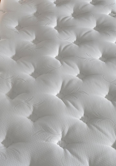 Nironyatak Niron Queen Çift Kişilik Pedli Yatak Seti 150X200 Sütlü Kahve Kum