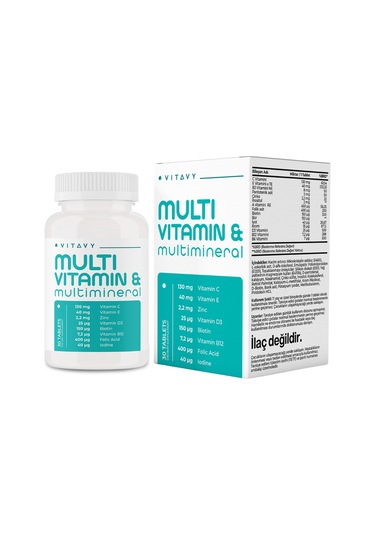 Vitavy Multivitamin & Multimineral 30 Tablet
