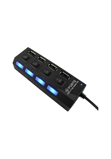 4 Port Usb 2.0 Hub Çoklayıcı Çoğaltıcı Çoklama Switch Splitter (325502601)