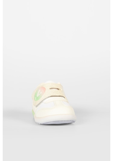 Vicco Donut Basic Kız İlk Adım Beyaz/pudra Sneaker Beyaz - Pudra