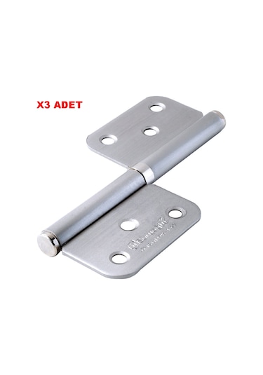 Sf- Nikel Saten Renk İç Oda Kapısı Menteşesi 3 Adet