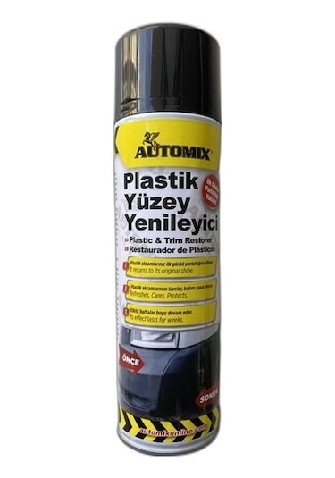 Automix Plastik Yüzey Temizleyici Sprey 500 ml