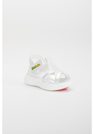 Şirinbebe Şiringenç Yüz Direkli Çapraz Bantlı Ortopedik Sedef Kız Bebek Kız Çocuk Sandalet-3092-sedef Sedef