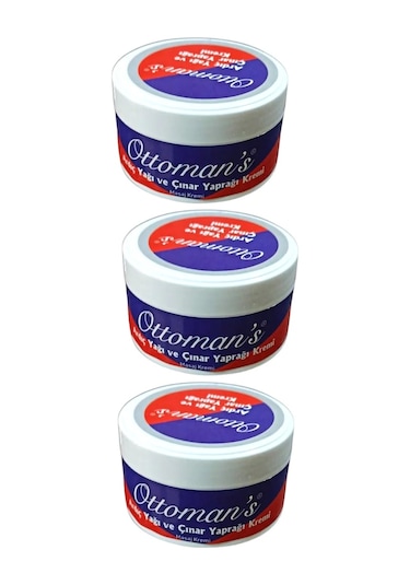 Ottomans Ardıç ve Çınar Yaprağı Kremi 3 x 100 ML