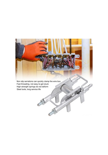 Tenfowee Elektrikçi İçin 45 Çelik Hızlı Kablo İletim Aracı - Kaymaz Tırnaklı, Dayanıklı, Dağıtım Kutuları Ve Soket Kutuları İçin Uygulanır