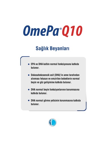 Omepa Q10 30 Kapsül