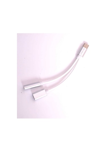 Go Des GD-UC010 2 in 1 Type-C 3.5 mm Aux Kulaklık ve Şarj Dönüştürücü Adaptör - ZORE-257773