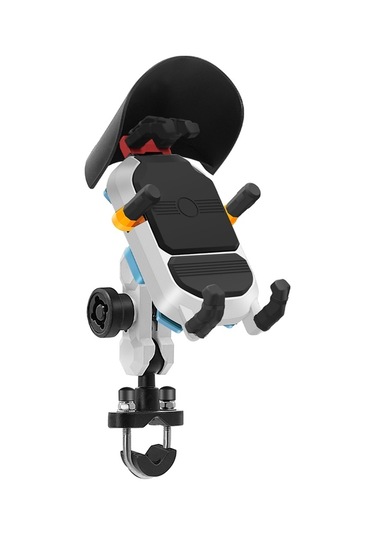 Sones Renkli Motosiklet Şok Emici Navigasyon Cep Telefonu Tutucu Gidon Modeli