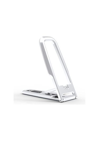 Cbtx Alüminyum Alaşımlı Yapışkan Braket Cep Telefonu Standı Katlanır Kickstand Cep Telefonu Desteği - Gümüş