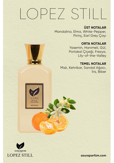 Azura K106 Style Kadın Parfüm EDP 60 ML