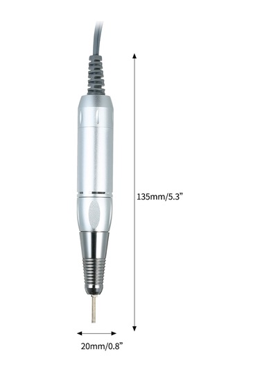 Profesyonel Elektrikli Nail Art Matkap Kalem Kolu Dosya