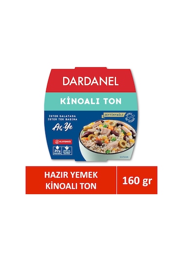 Dardanel Aç Ye Kinoalı Ton Balığı 160 G