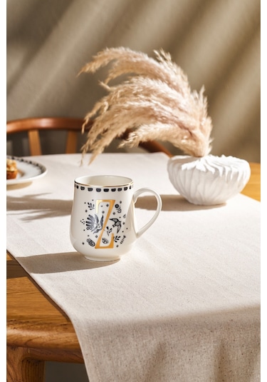 Emsan Artisan Z Letter New Bone Kupa 220 Ml