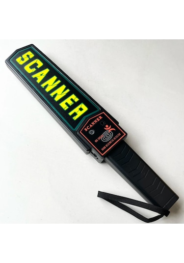Süper Scanner Metal Dedektör Kolay Kullanım Işıklı Sesli Titreşim
