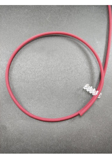 Mm Pet Sleeve - Kablo Çorabı 4mm - Kan Kırmızı