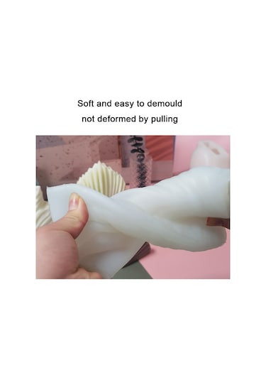 Sones Tarak Dıy Kokulu Mum Silikon Kalıbı, Özellikler: Lz-216