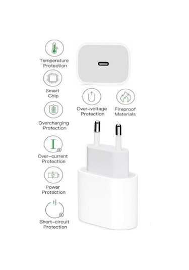 Samsung Galaxy A36 5g Uyumlu Type-c Ultra Hızlı Şarj Cihazı 22.5w 3.0 Amper Beyaz Şarj Başlığı Adaptör