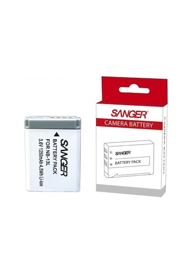 Sanger Nb-13L Canon Uyumlu Batarya
