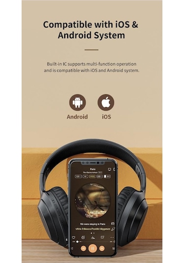 Rock Space O2 Kulaküstü Bluetooth Kulaklık
