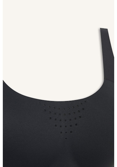 Defacto Defactofit Lazer Kesim Nefes Alabilen Kumaş Ayarlanabilir Askılı Sporcu Sütyeni F0032ax25auar231 Antrasit