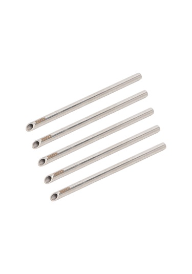 Lemestar 5 Adet Tıbbi Çelik Delme Alıcı Boru - Kulak, Burun, Dilde Kullanıma Uygun, 4mm, Hijyenik Opp Paketli, İğne Alıcı Yardımcı Araç Diğer