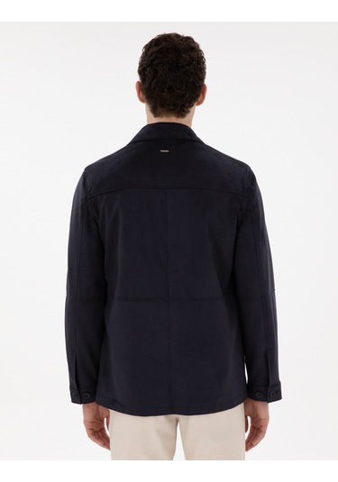 Pierre Cardin Erkek Lacivert Deri Mont-kaban 50312345-200 Lacivert