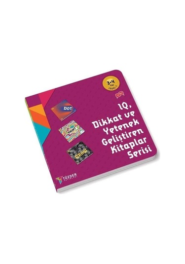 Tüzder Yayınları 6'lı Set (level1-level2) 3-4 Yaş