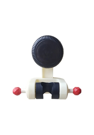 Hightower Siyah Vantuzlu Duş Başlığı Askısı Deliksiz Montaj Yağmur Ve El Duşu İçin Dayanıklı Siyah