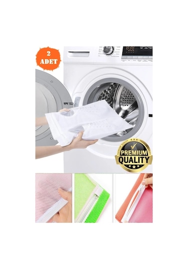 Tois Baby 2 Adet Fermuarlı Ayakkabı Yıkama Filesi Beyaz Çamaşır