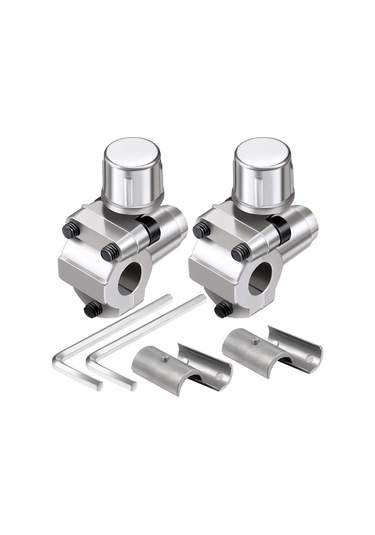 2 Adet Mermi Delme Musluk Vana Kiti 1/4, 5/16, 3/8 İnç Dış Çaplı Borularla Uyumludur