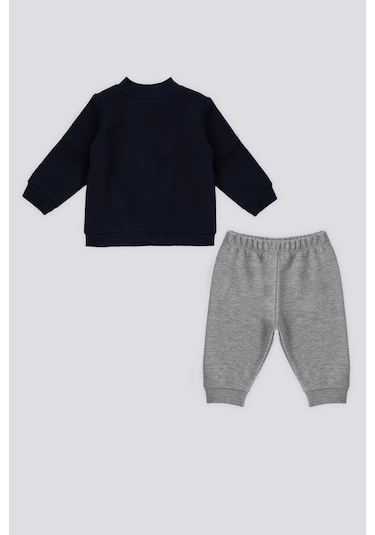 U.s. Polo Assn. Erkek Bebek Lacivert 2'li Hırka Takım Lacivert